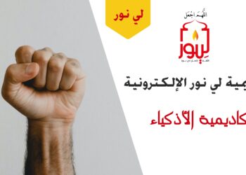 أكاديمية لي نور الإلكترونية؛ أكاديمية الأذكياء.