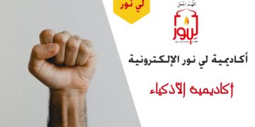 أكاديمية لي نور الإلكترونية؛ أكاديمية الأذكياء.